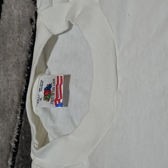 VINTAGE THE ALMIGHTY BUCK CREW-NECK FRONT POCKET TEE-SHIRT - Picture 13 of 16